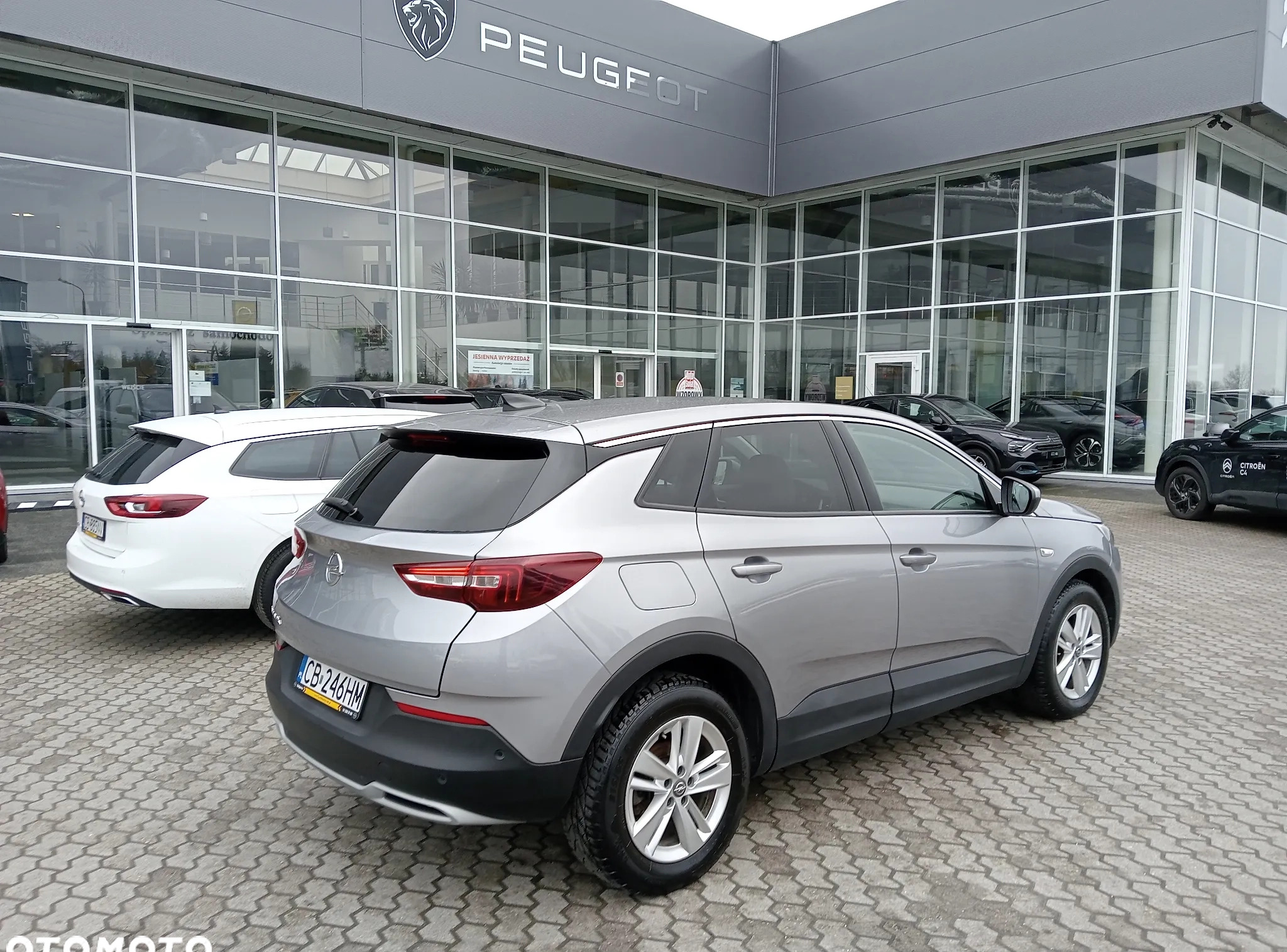 Opel Grandland X cena 69900 przebieg: 99800, rok produkcji 2017 z Małomice małe 46